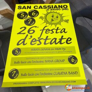 Manifesti Personalizzati 70x100 | SISTAMPA