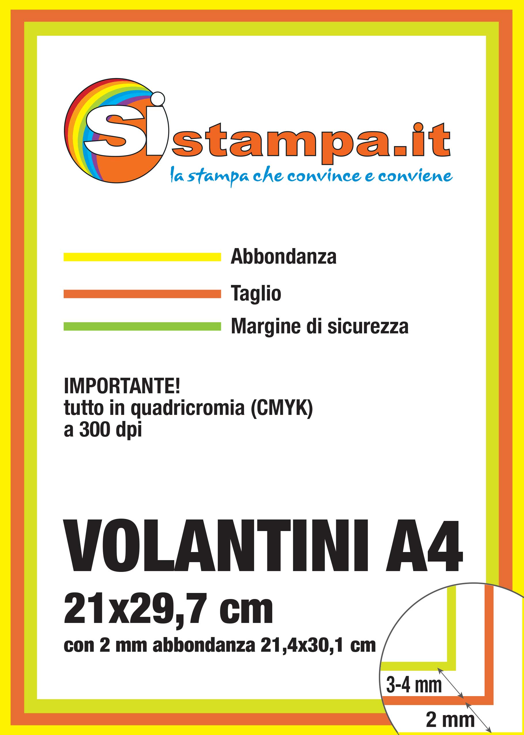 Preparazione Stampa Volantini A4 | SISTAMPA