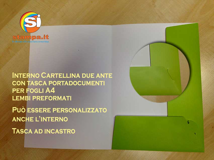 Cartelline Portadocumenti Personalizzate A5