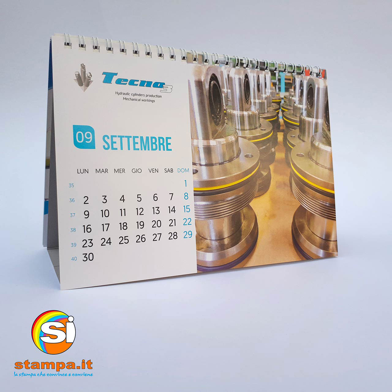 Stampa Calendario da Tavolo Personalizzato | SISTAMPA