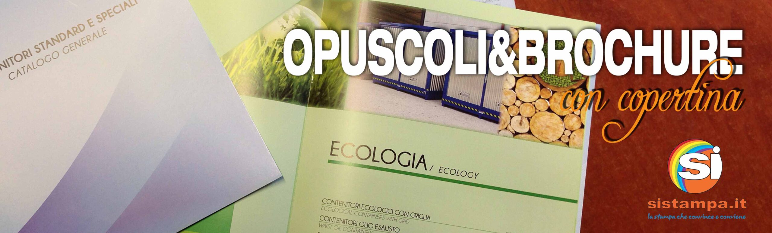 Opuscoli Brochure Con Copertina | SISTAMPA
