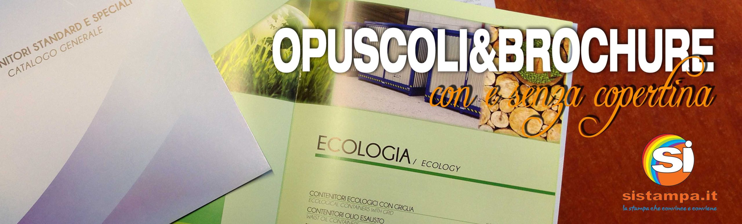 Opuscoli Brochure Personalizzati | SISTAMPA