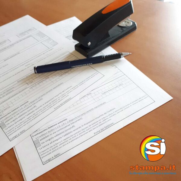 Moduli Autoricalcanti in Carta Chimica A4 | SISTAMPA Moduli Autoricalcanti in Carta Chimica A4 | SISTAMPA