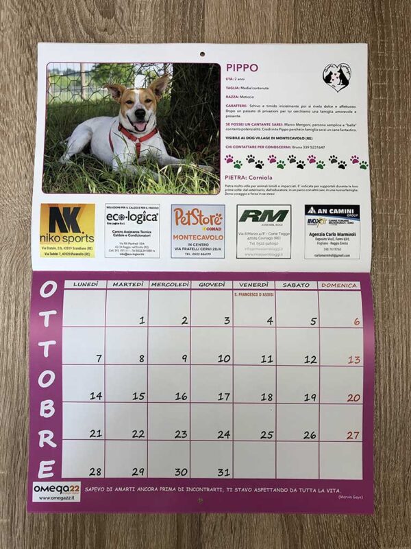 Calendario Personalizzato da Muro | Sistampa.it