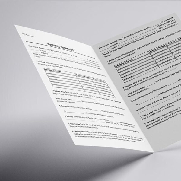 Contratti carta chimica A3 | SISTAMPA